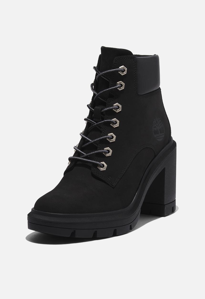 Timberland - Allington heights mid lace up boot - jet black