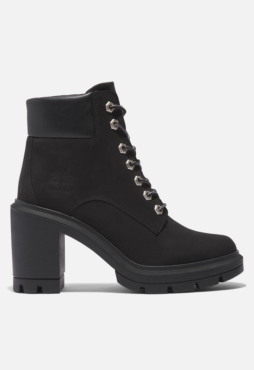 Timberland - Allington heights mid lace up boot - jet black