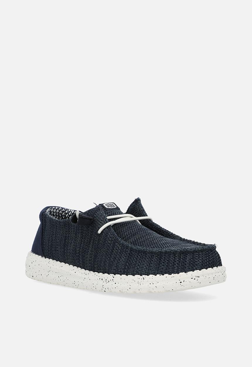 Hey Dude - Wendy Stretch Mesh slip on - Navy