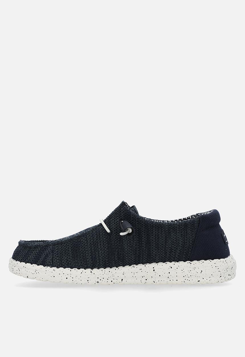 Hey Dude - Wendy Stretch Mesh slip on - Navy