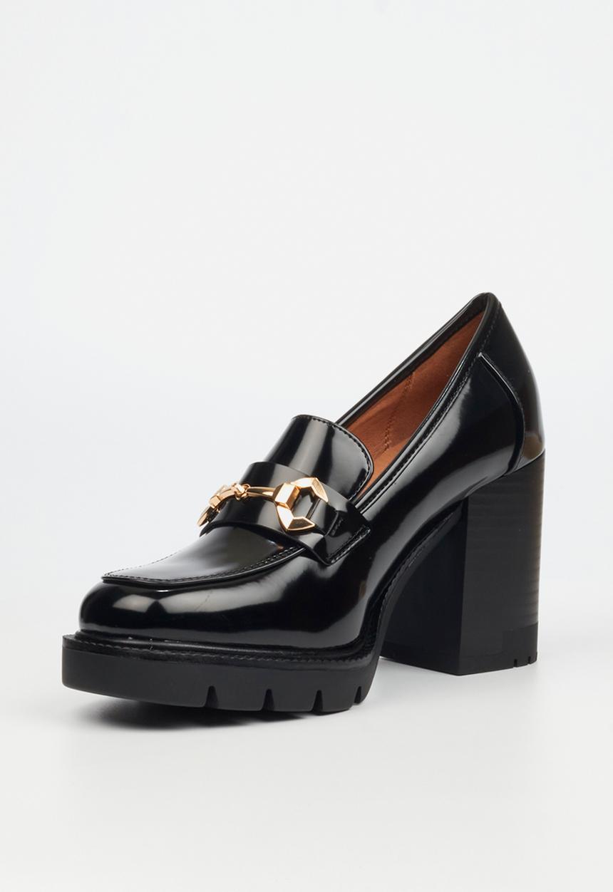Miss Black - Leah 2 heel - black