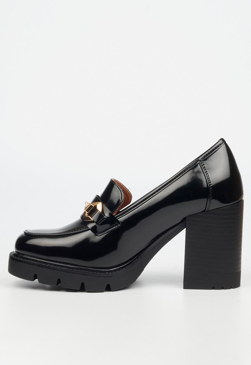 Miss Black - Leah 2 heel - black
