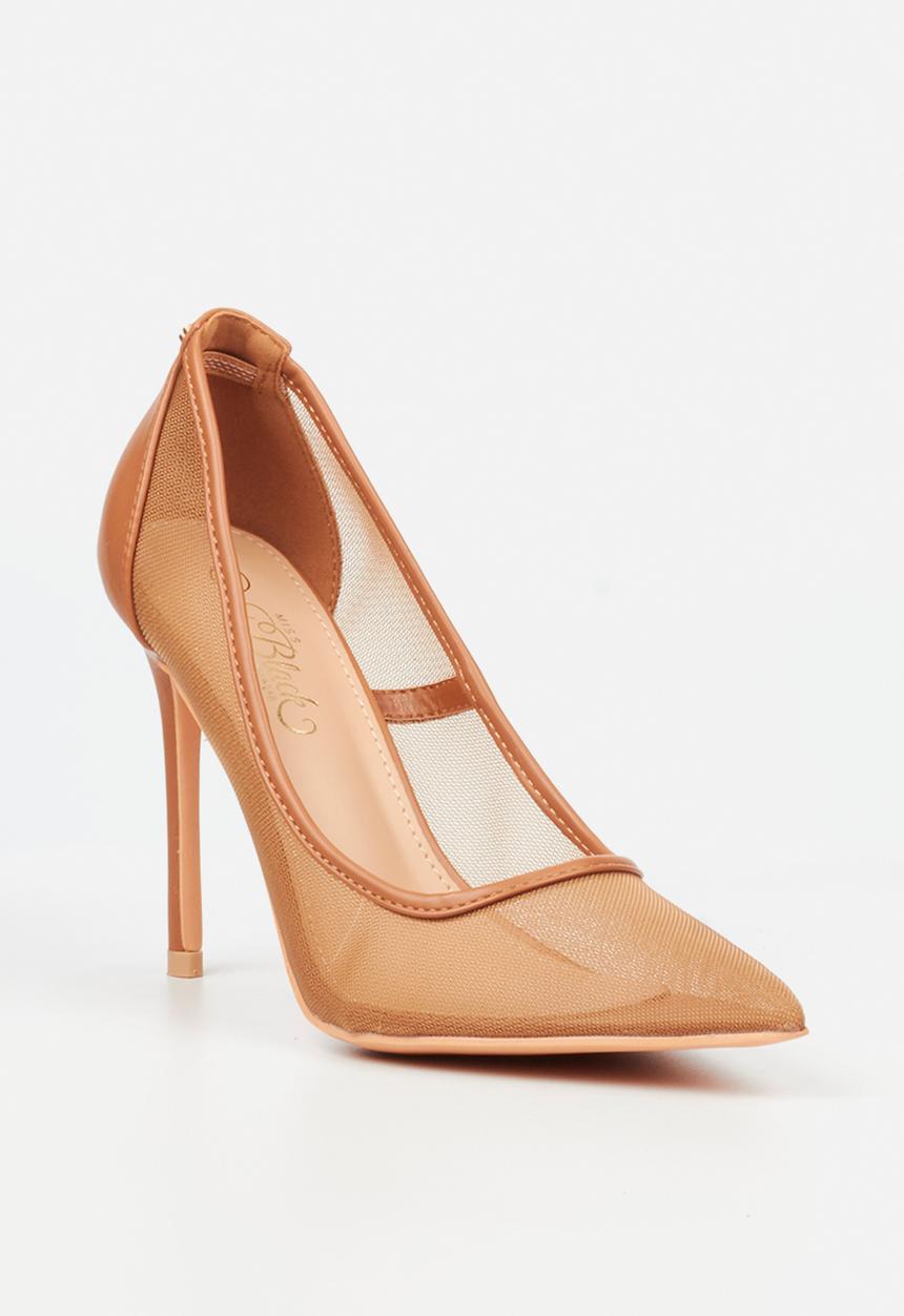 Miss Black - Lola 46 heel - tan