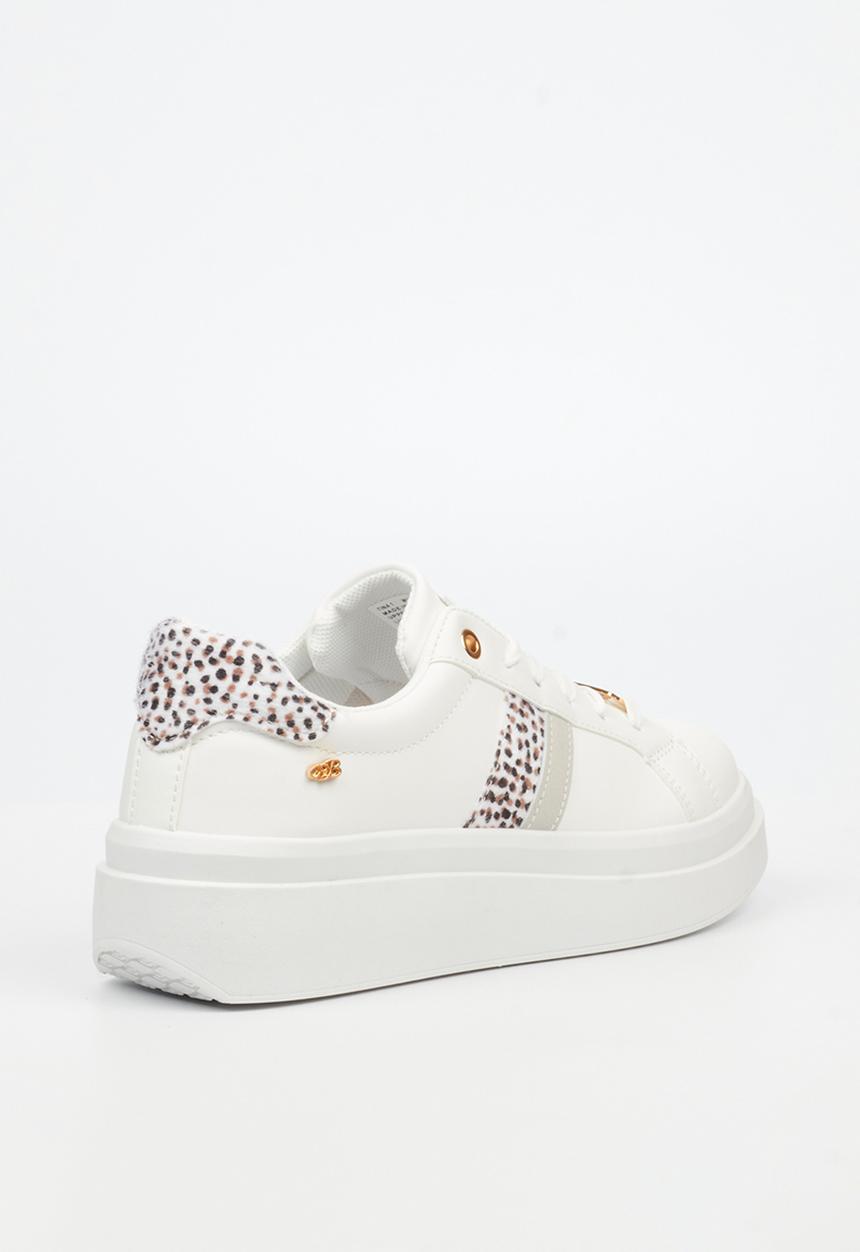 Miss Black - Tina 1 sneaker - leopard combo