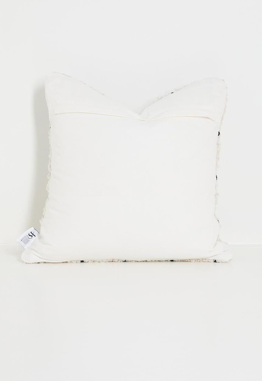 Sixth Floor - GRID WOVEN CUSHION COVER - NEUTRAL