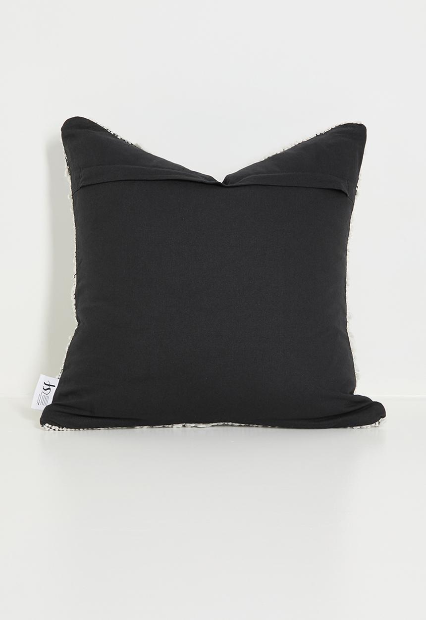 Sixth Floor - DUDU WOVEN CUSHION COVER - CHARCOAL