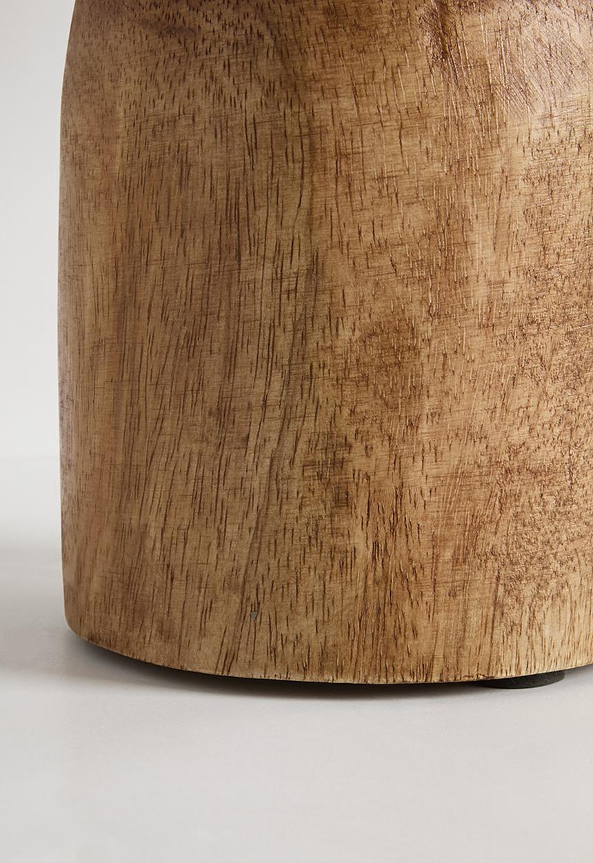Sixth Floor - Carved wooded fruit bowl - Natural
