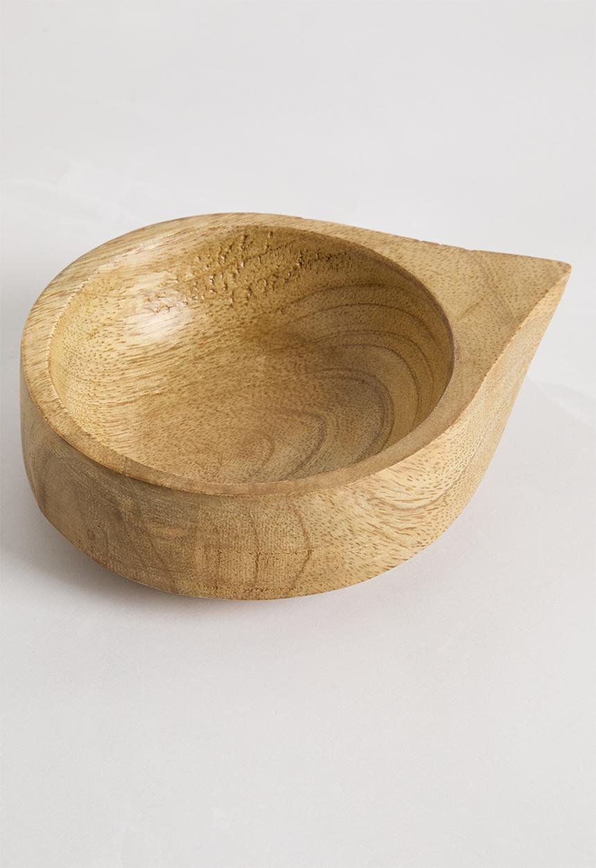 Sixth Floor - Wooden snack bowls set of 4 - Natural