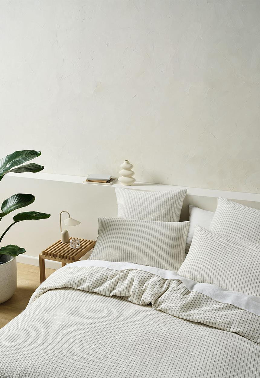 Linen House - Chiltern Duvet Cover Set - Vanilla 