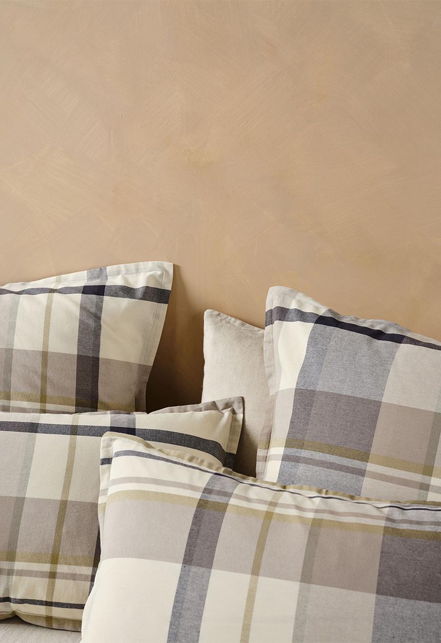 Linen House - Lennon Duvet Cover Set - Stone