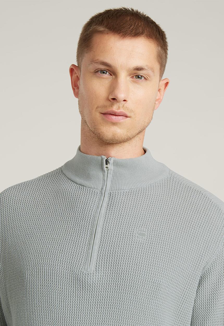G-STAR - Serrated skipper knit - grey