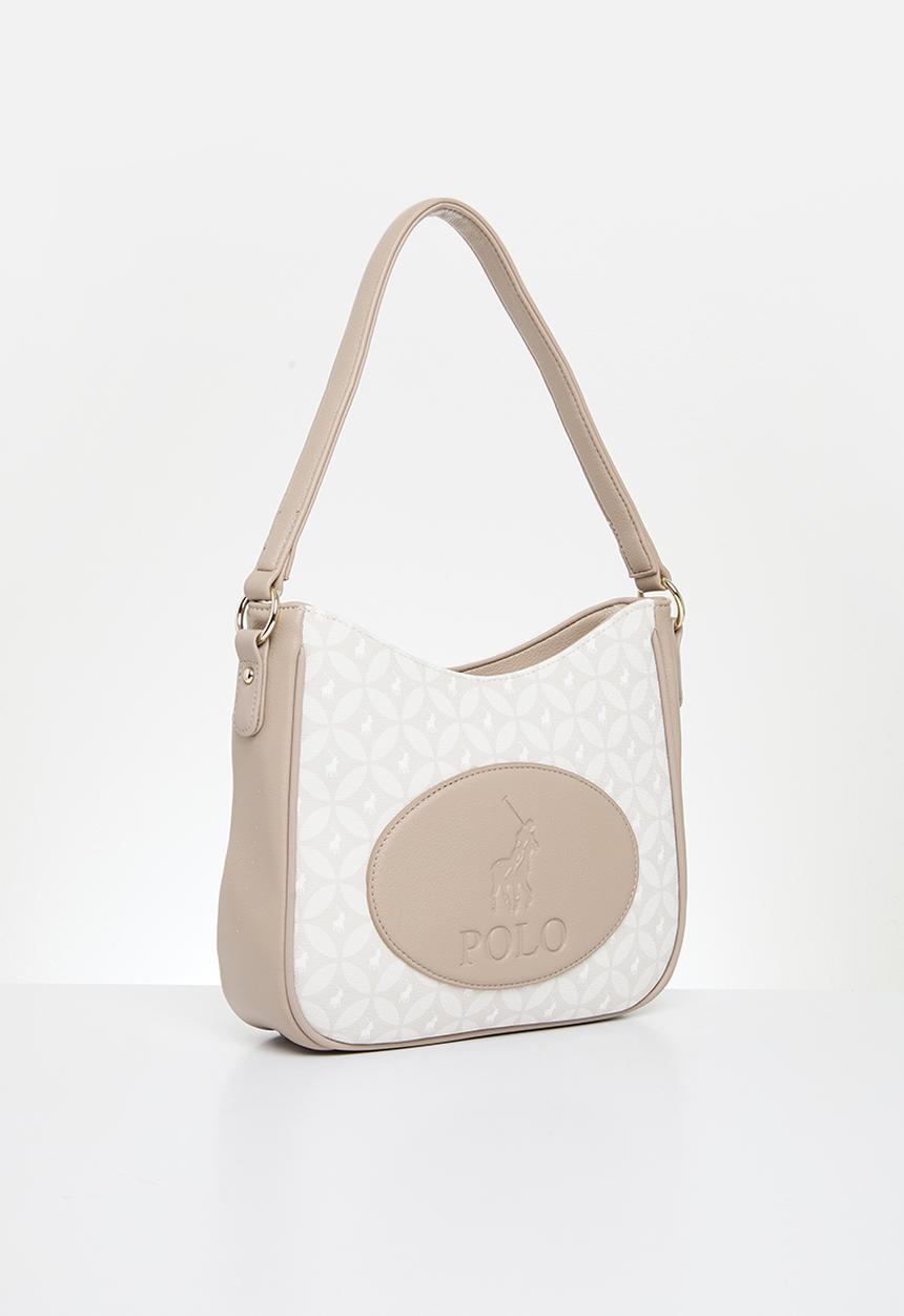 POLO - Porter crossbody bag 2 in 1 - taupe