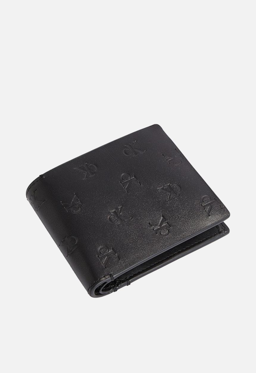 Calvin Klein - Aop Emboss Bifold W/Coin - Black