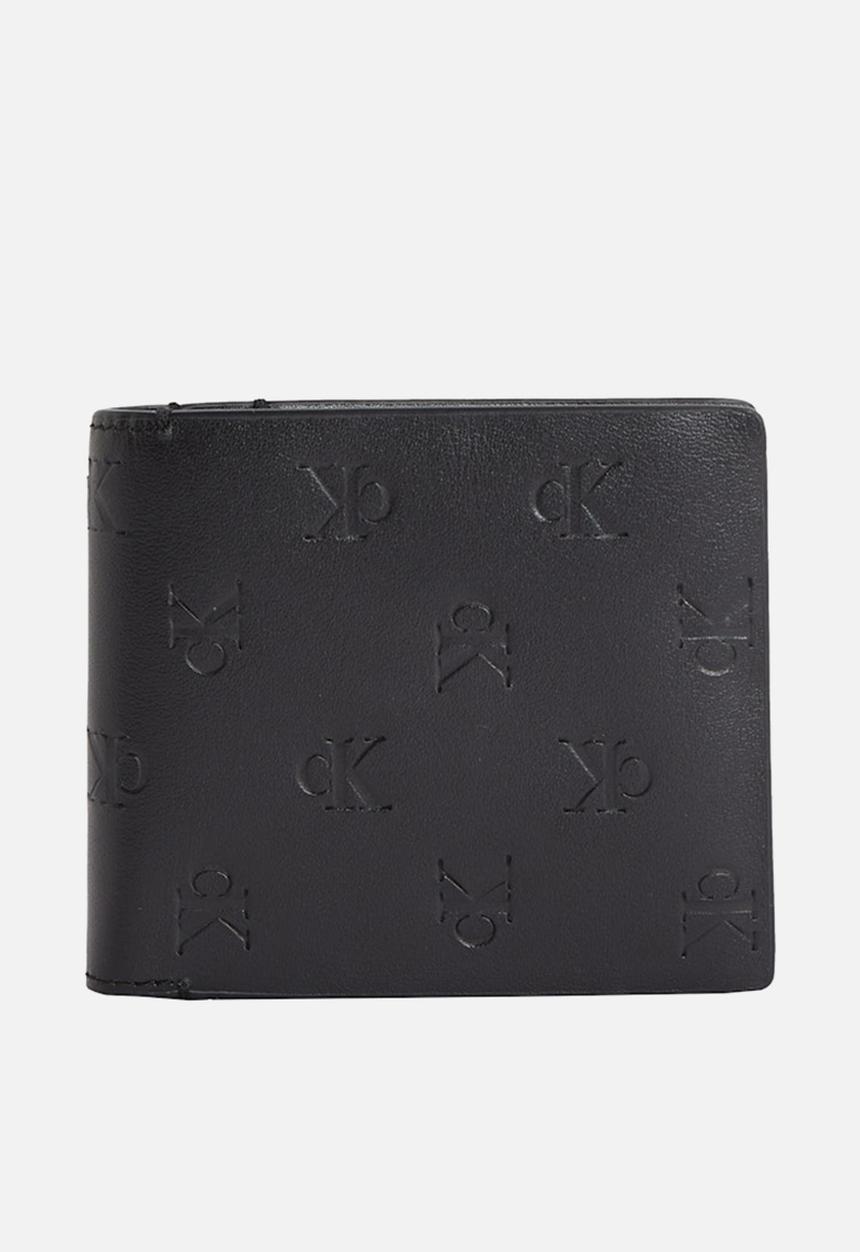 Calvin Klein - Aop Emboss Bifold W/Coin - Black