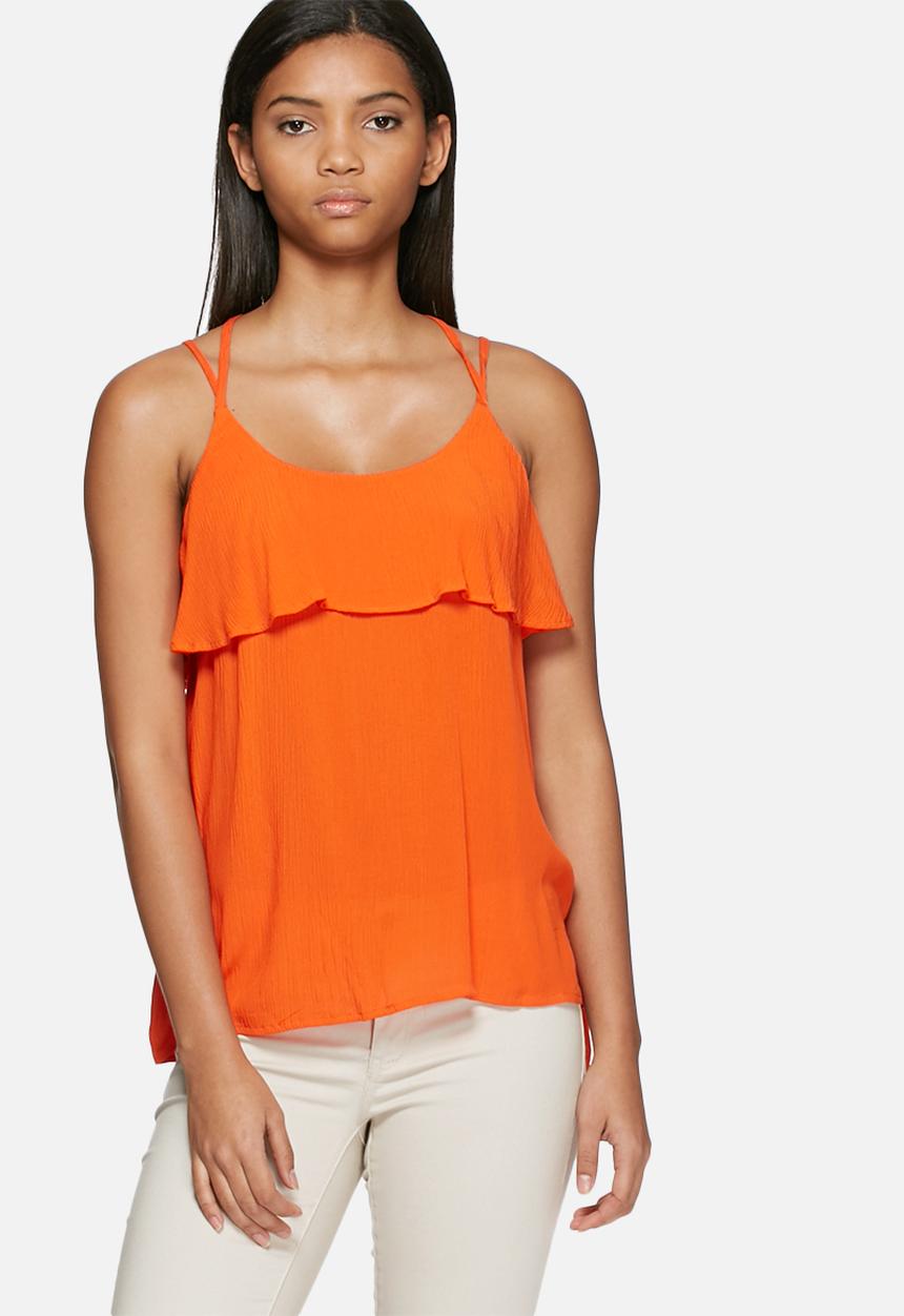 Vero Moda - Crinkla frill top