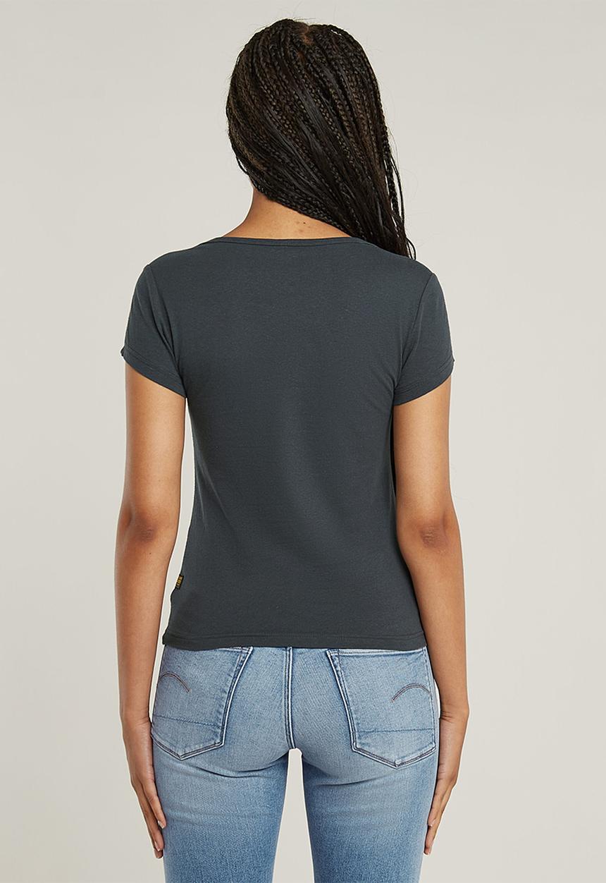 G-STAR - Sweet Heart Slim Top Wmn - Petrol
