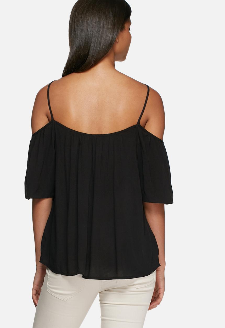 Vero Moda - Crinkla cold shoulder top