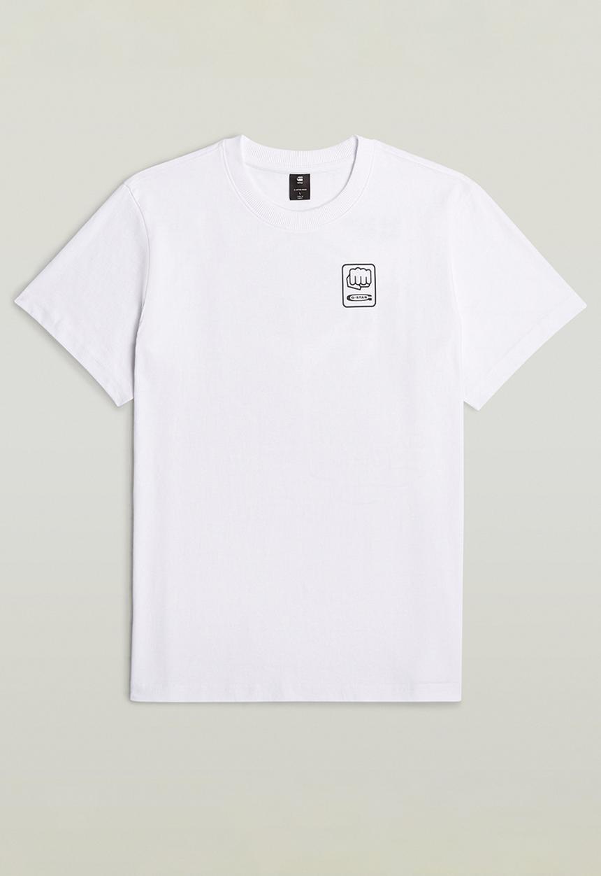 G-STAR - Back Gr Loose R T - White