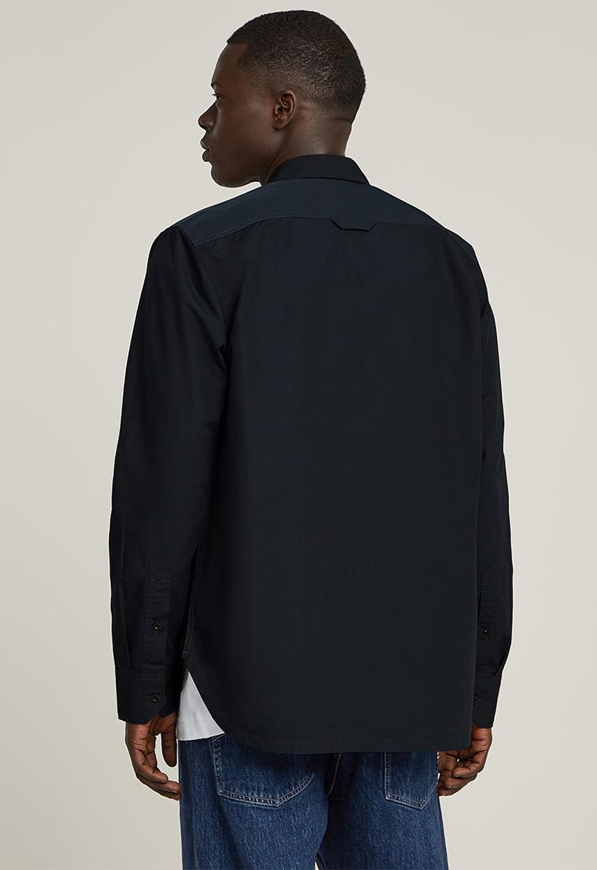 G-STAR - Cpo utility regular shirt long sleeve - blue