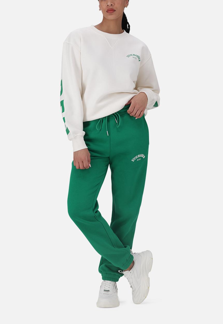 Steve Madden - Azalea fleece jogger - emerald