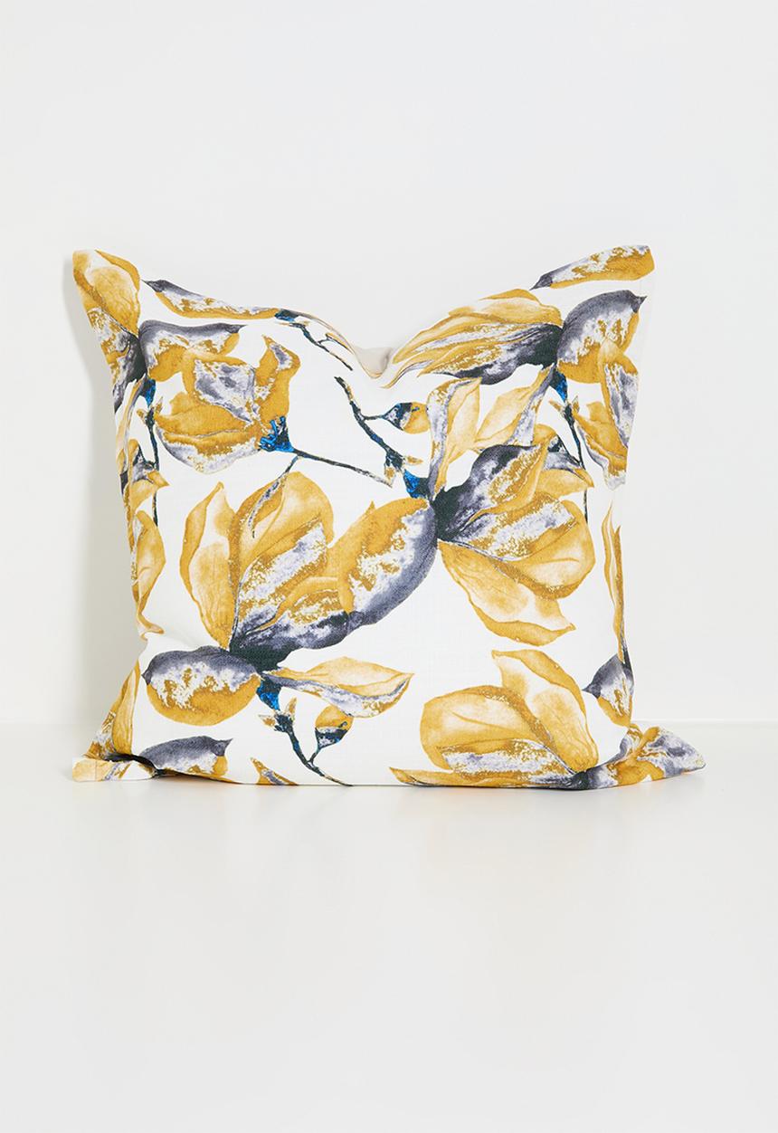 Grey Gardens - Tuscany cushion cover - canary