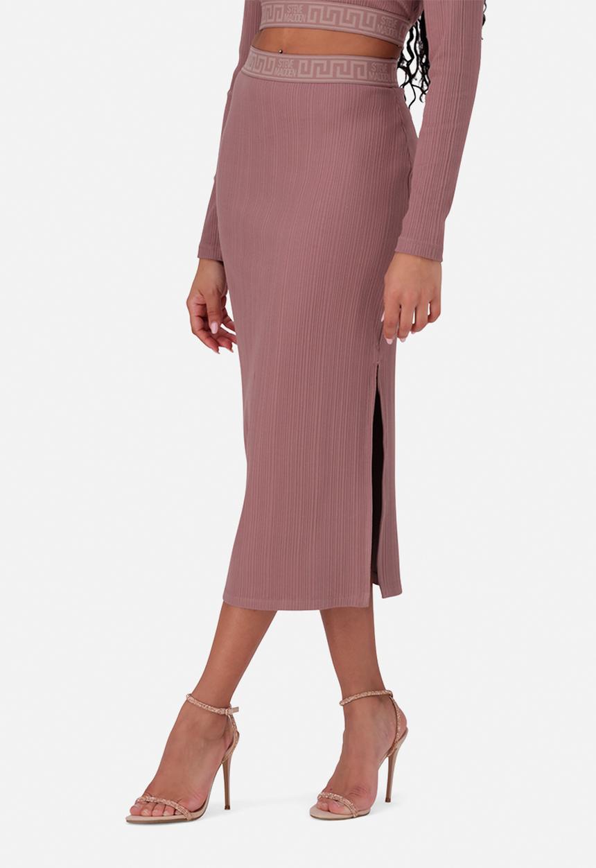 Steve Madden - Karsyn bodycon midi skirt - dark taupe