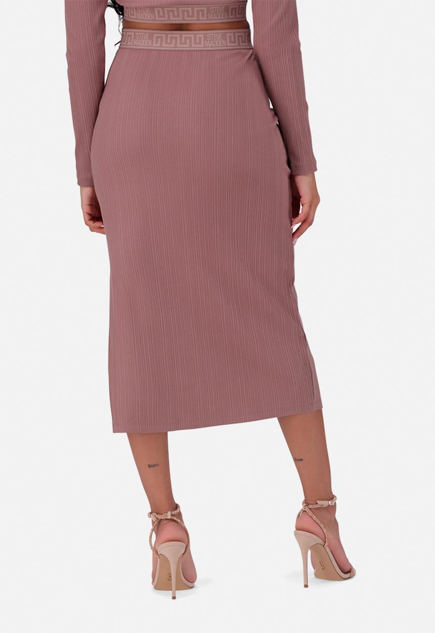 Steve Madden - Karsyn bodycon midi skirt - dark taupe