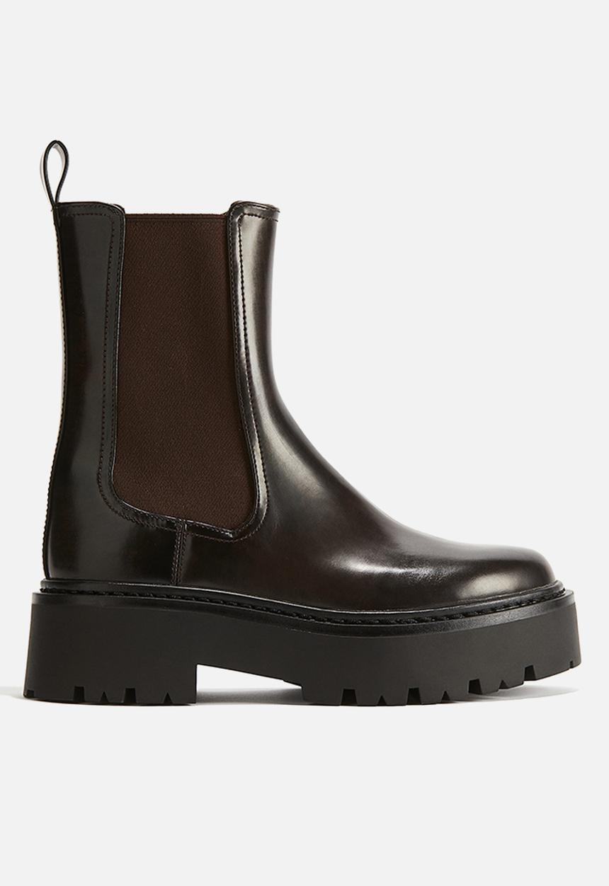 H&M - Chunky chelsea boots - dark brown