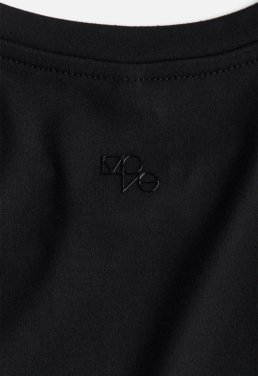 H&M - Long-sleeved sports top with drymove™ - black