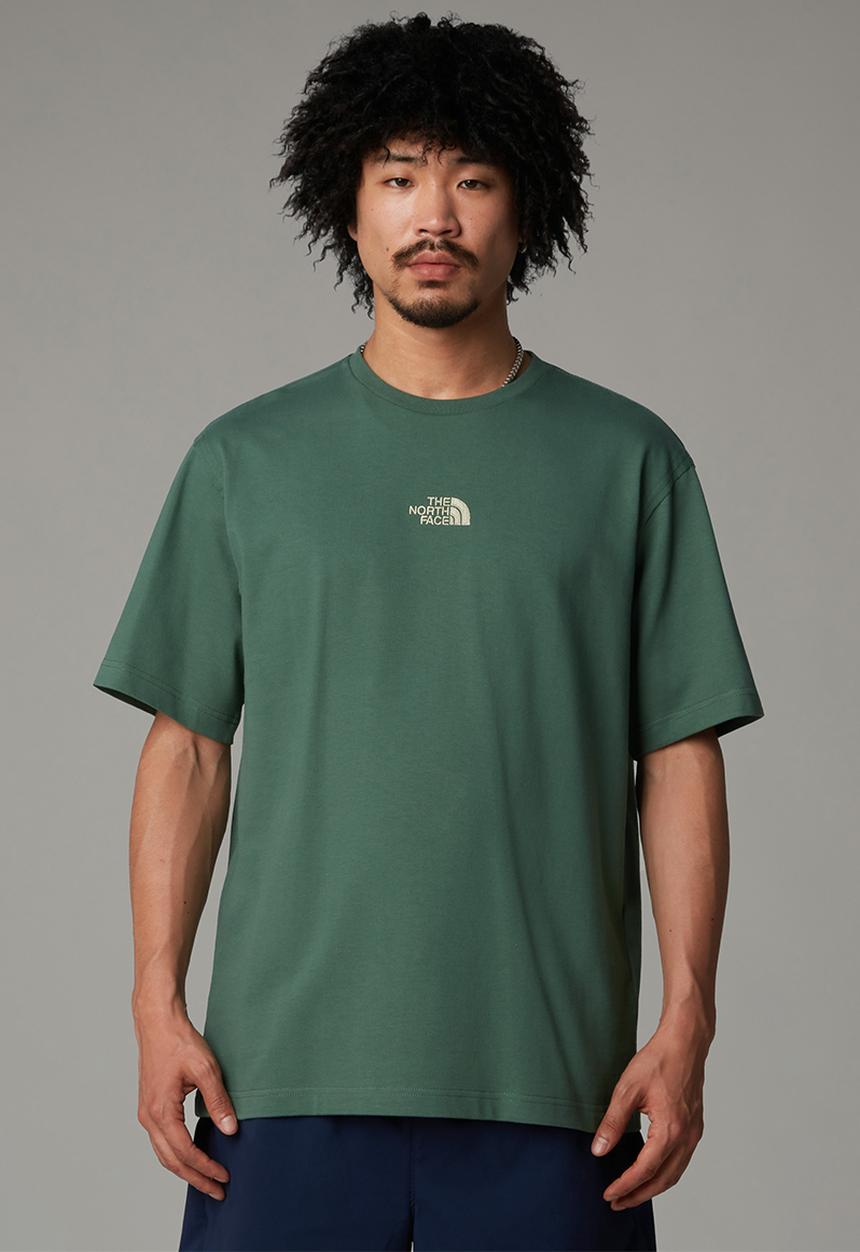 The North Face - SS HERITAGE GRAPHIC RELAXED TEE - Duck Green