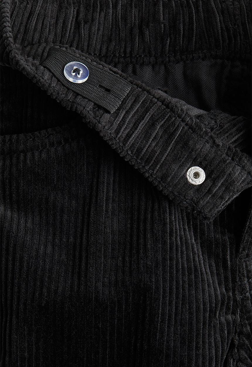 H&M - Cotton corduroy trousers - vintage black
