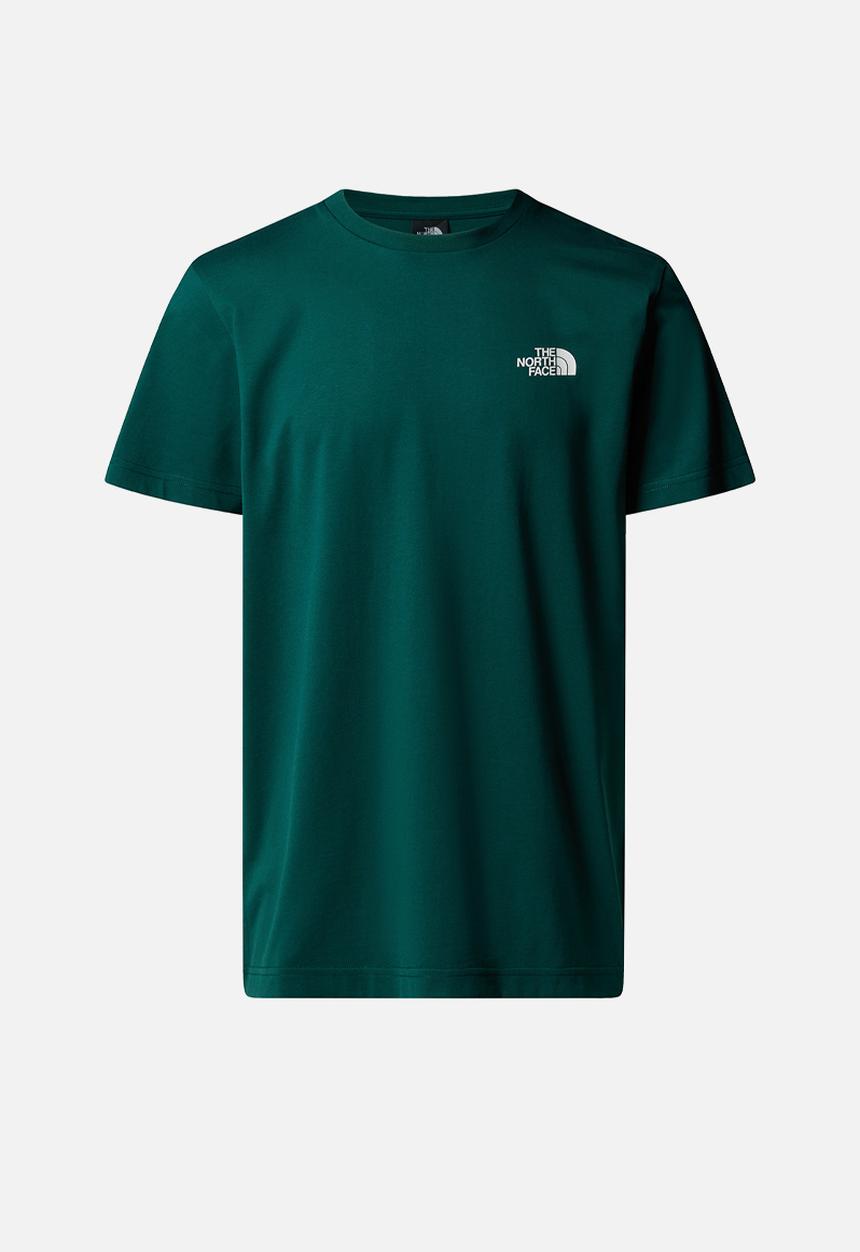The North Face - S/S SIMPLE DOME TEE - Deep Nori