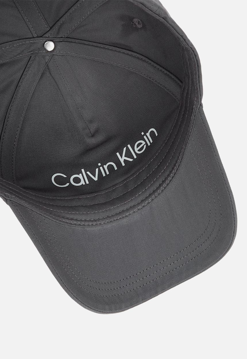 Calvin Klein - Tonal Patch Bb Cap - Iron Gate