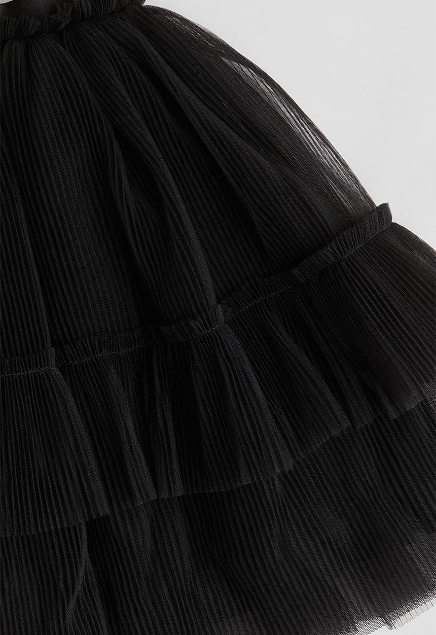 H&M - Mesh skirt - black