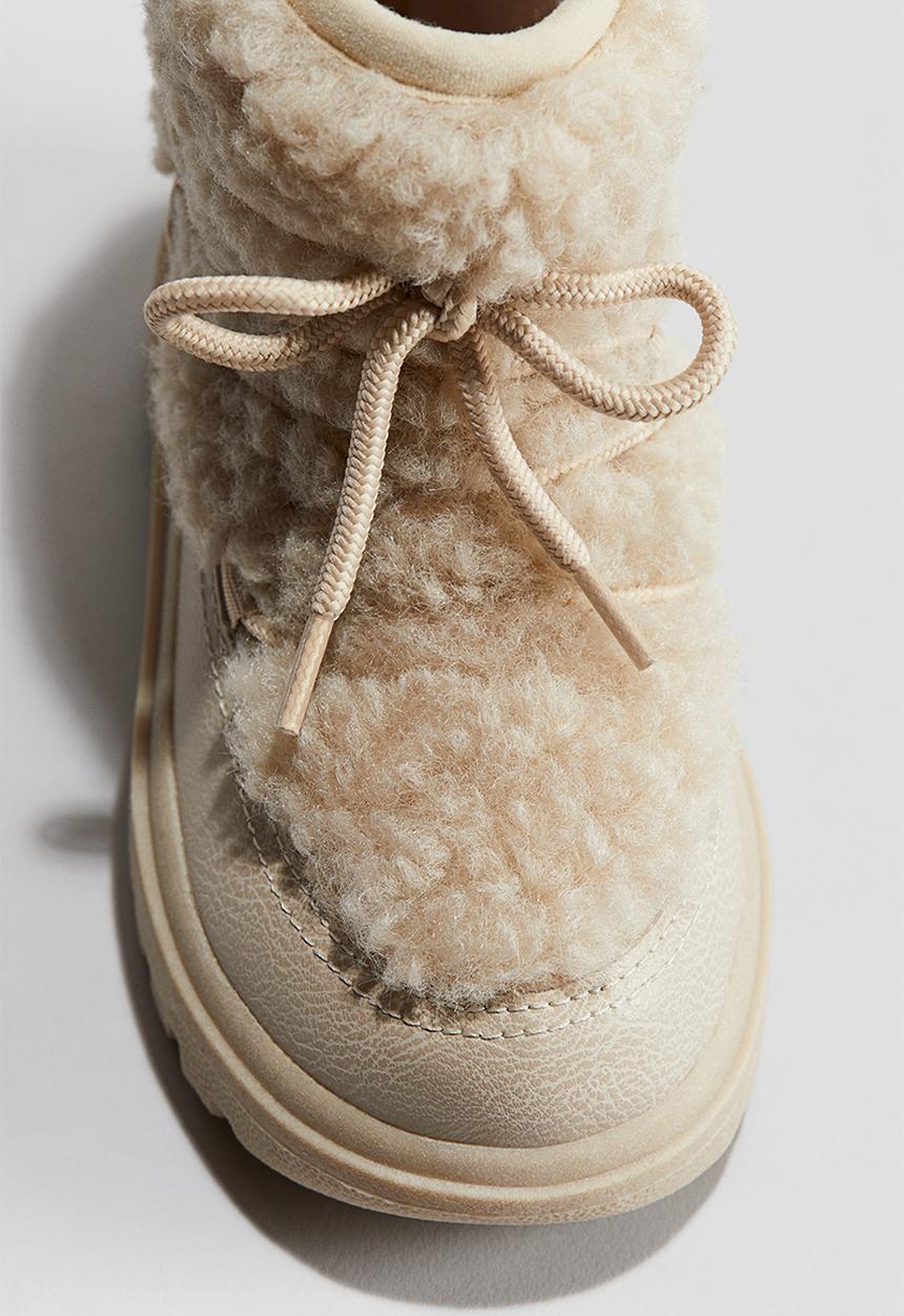 H&M - Warm-lined snow boots - beige