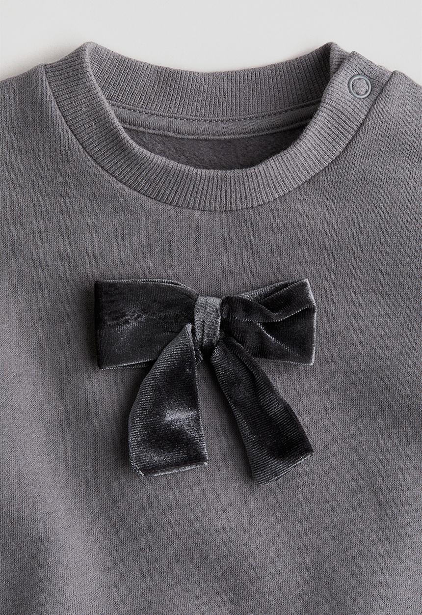 H&M - Crew-neck sweatshirt - dark grey 