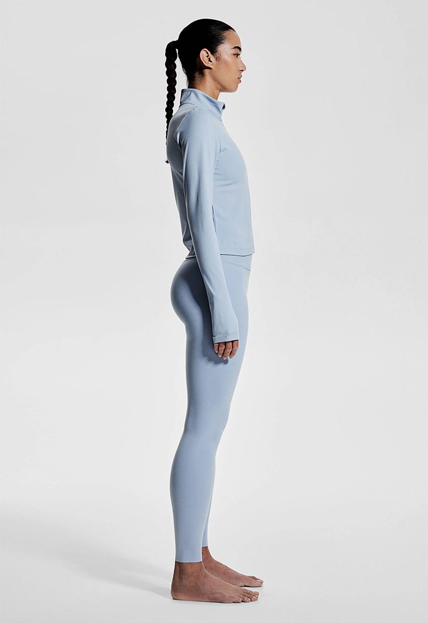 H&M - Zip-through sports jacket with softmove™ - light blue