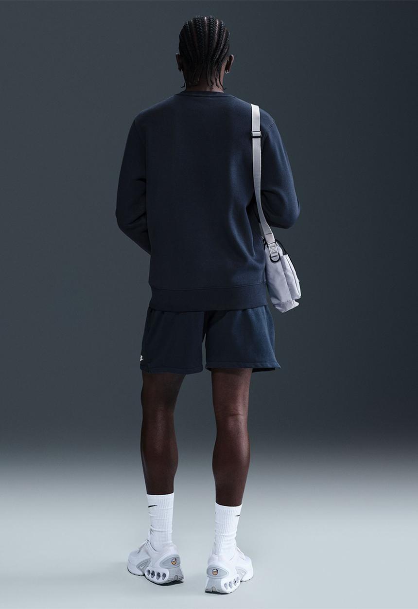 Nike - NSW Club Crew BB Sweatshirt - Navy 