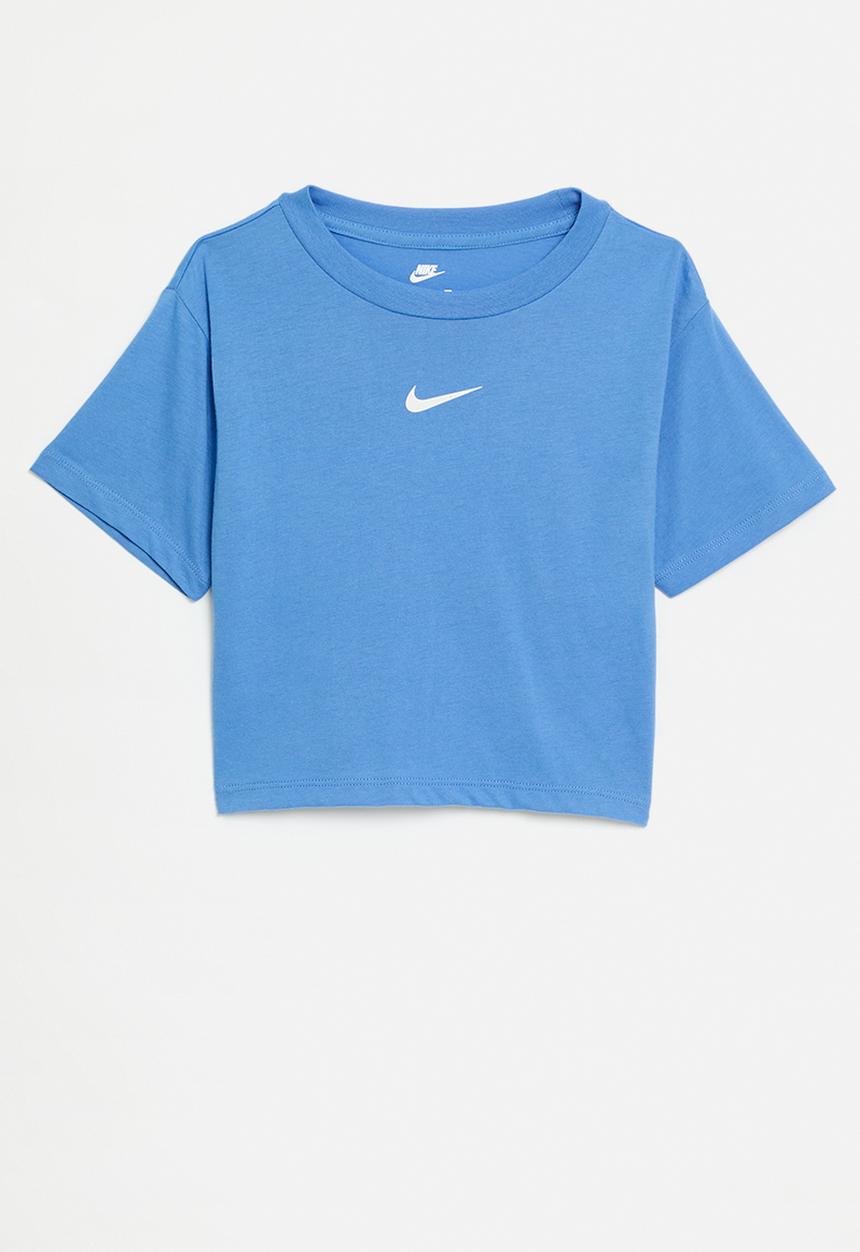 Nike - Nike short sleeve knit top - blue beyond