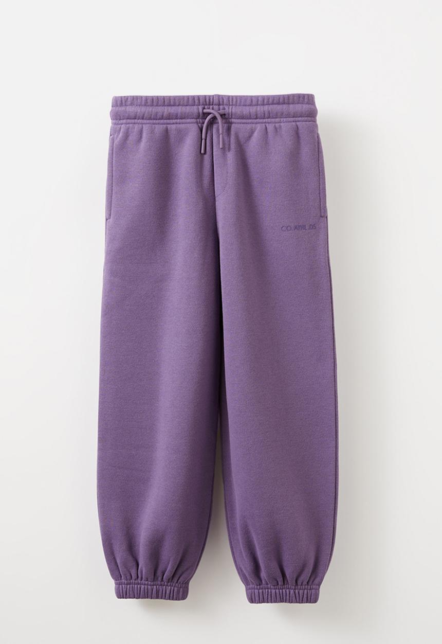Cotton On - Sammy relax trackpant - dark mauve