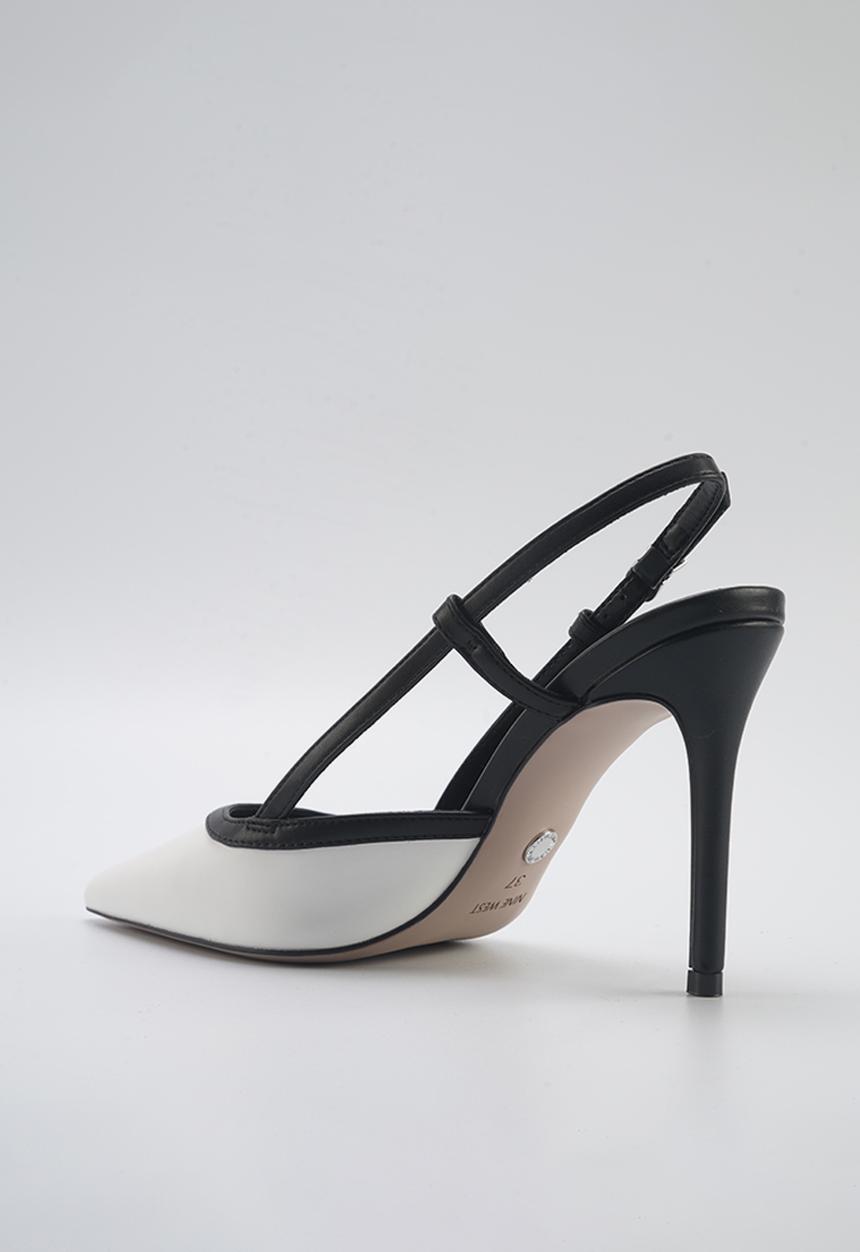 Nine West - Tunya heel - white