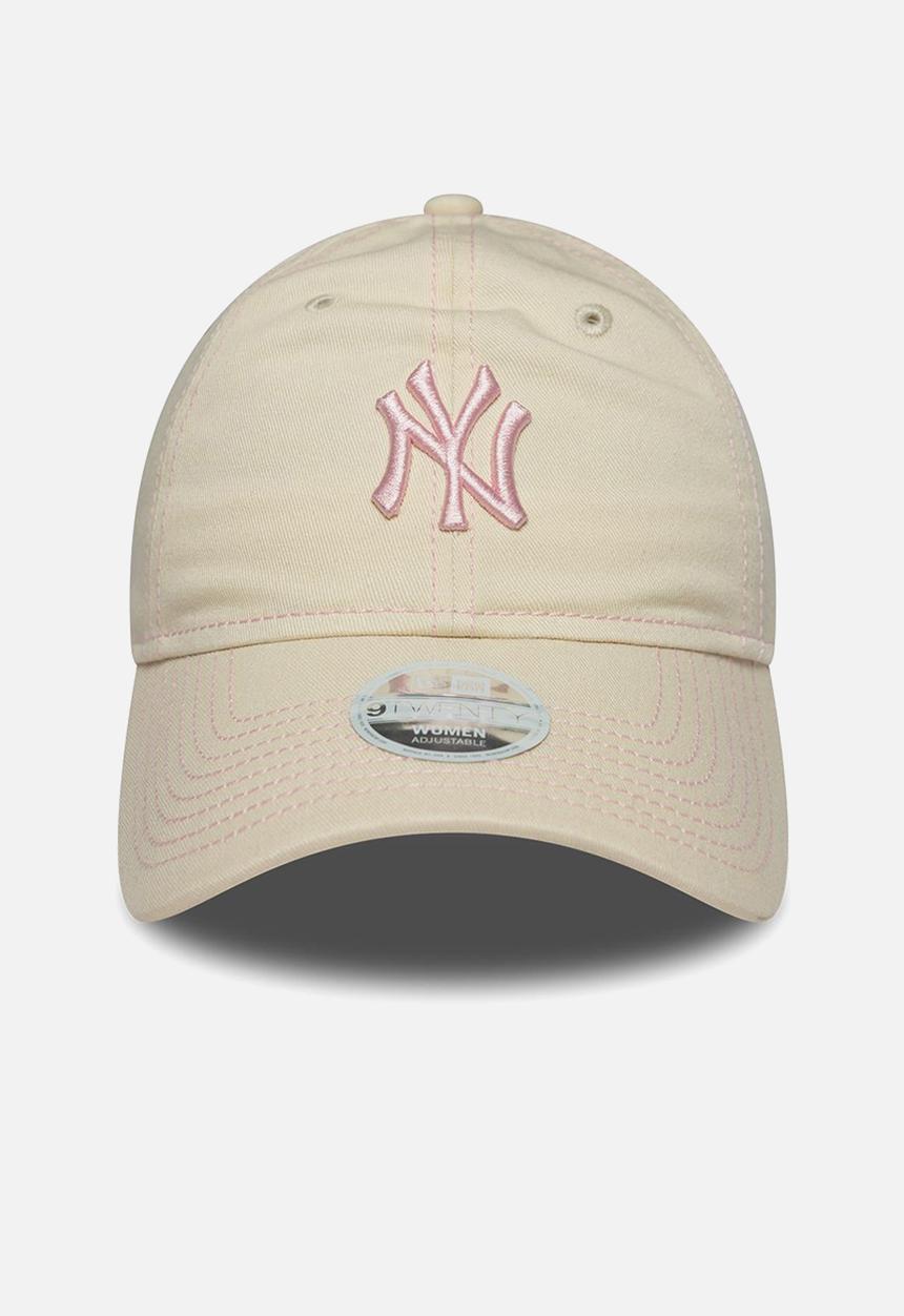 New Era - Contrast stitch  9Twenty® New York Yankees  - beige