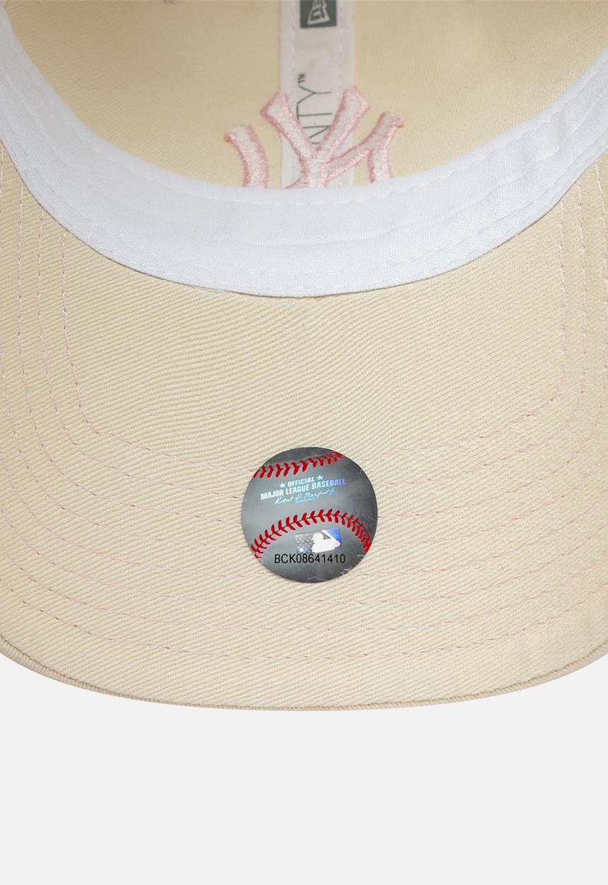 New Era - Contrast stitch  9Twenty® New York Yankees  - beige