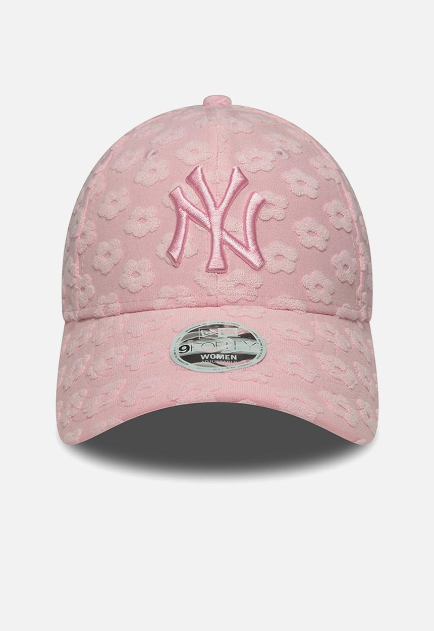 New Era - Floral towelling  9Forty® New York Yankees  - pink