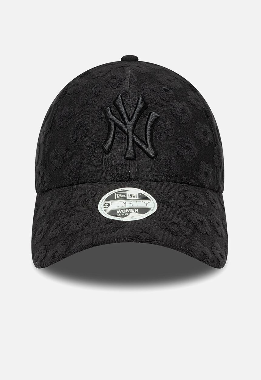 New Era - Floral towelling  9Forty® New York Yankees  - black