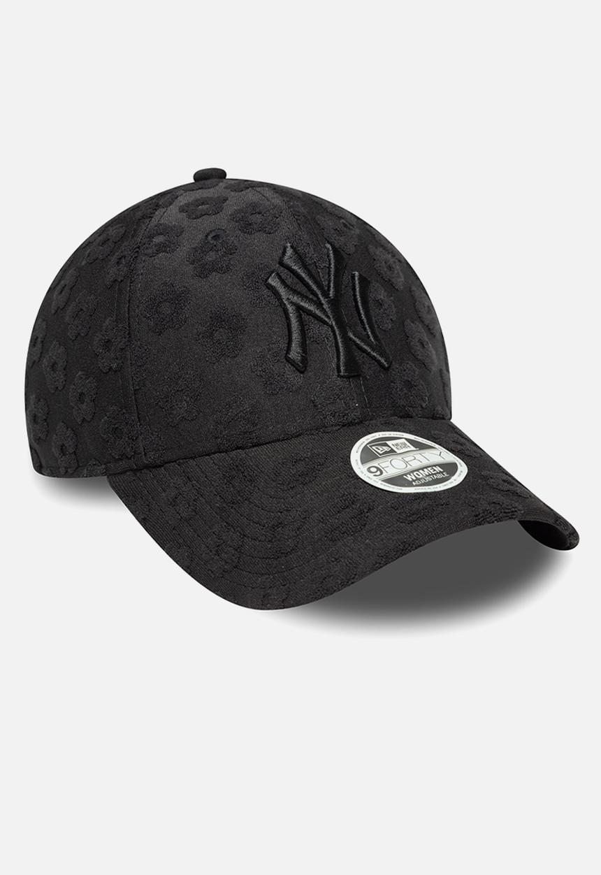 New Era - Floral towelling  9Forty® New York Yankees  - black