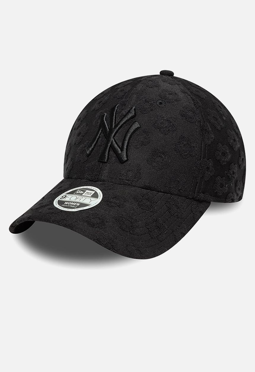 New Era - Floral towelling  9Forty® New York Yankees  - black