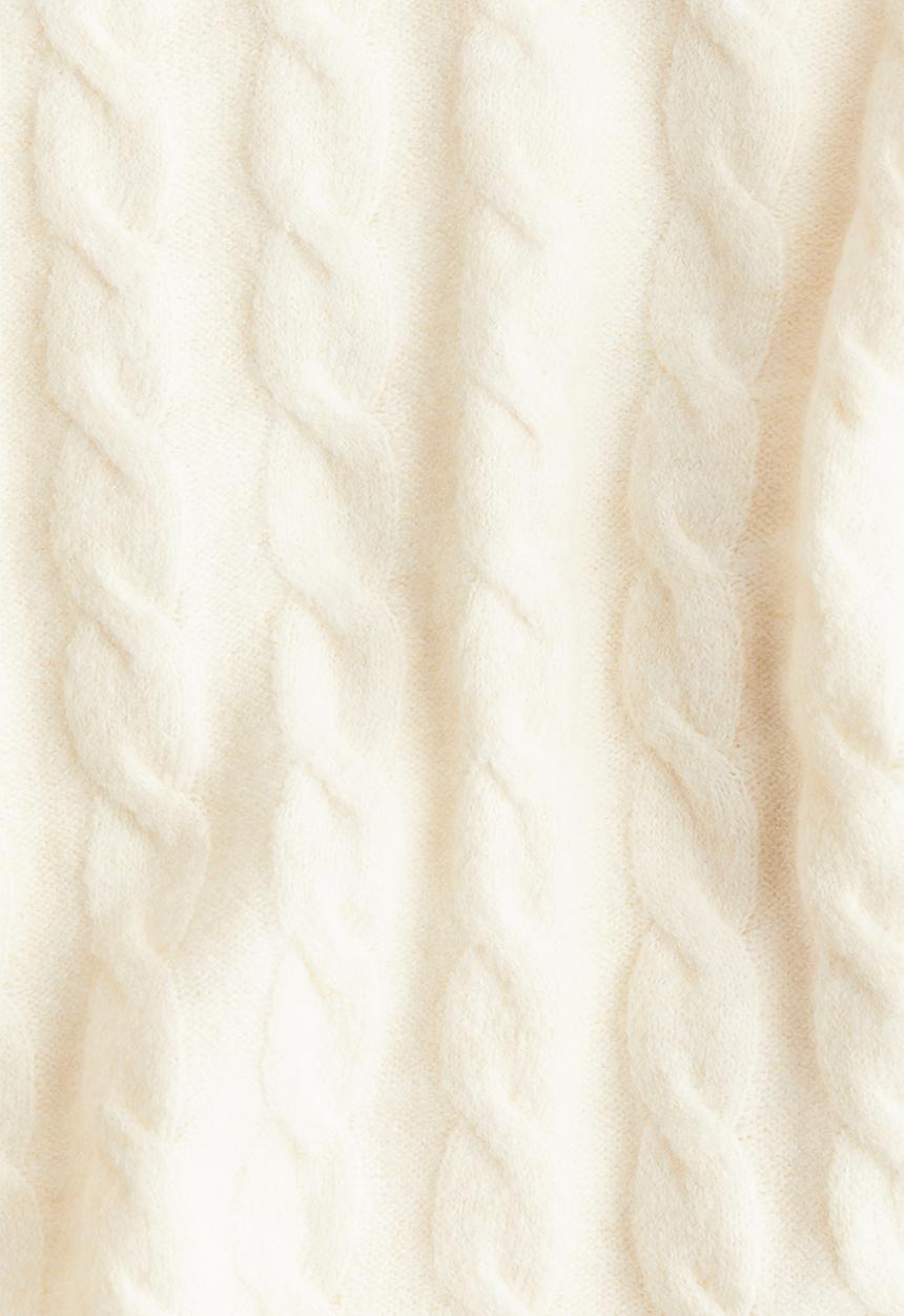 H&M - Cable-knit jumper - cream