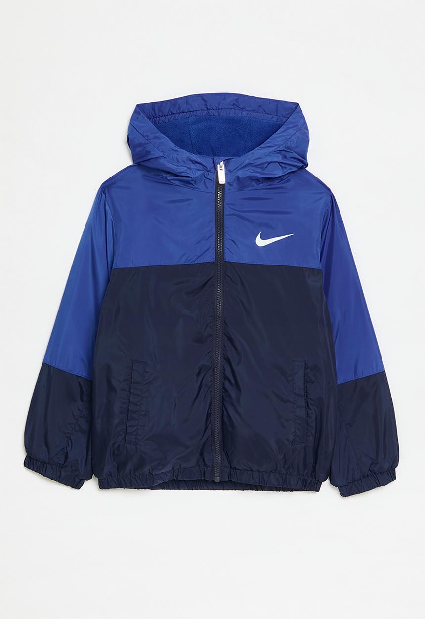 Nike - Nkb nike fleece lined woven jk - midnight navy