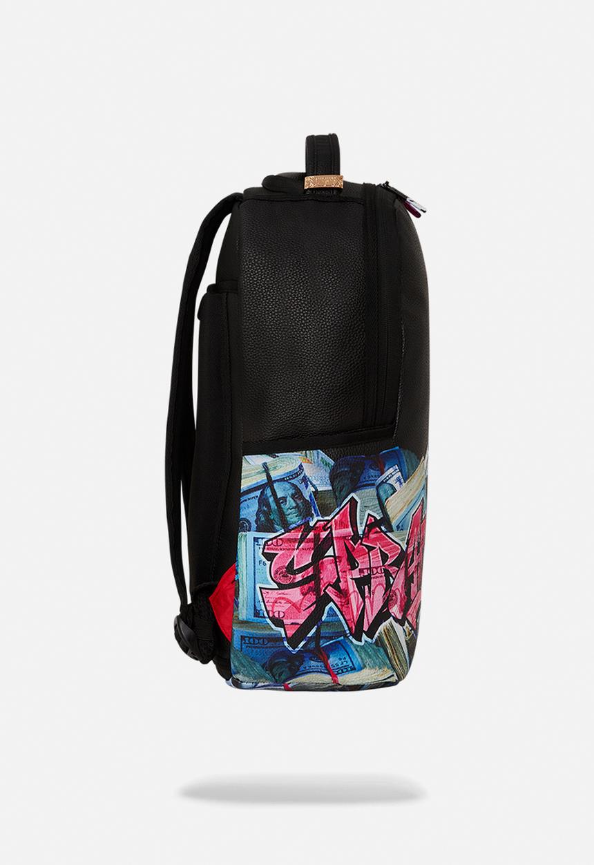 Sprayground - Graffitti money stash backpack bag-multi